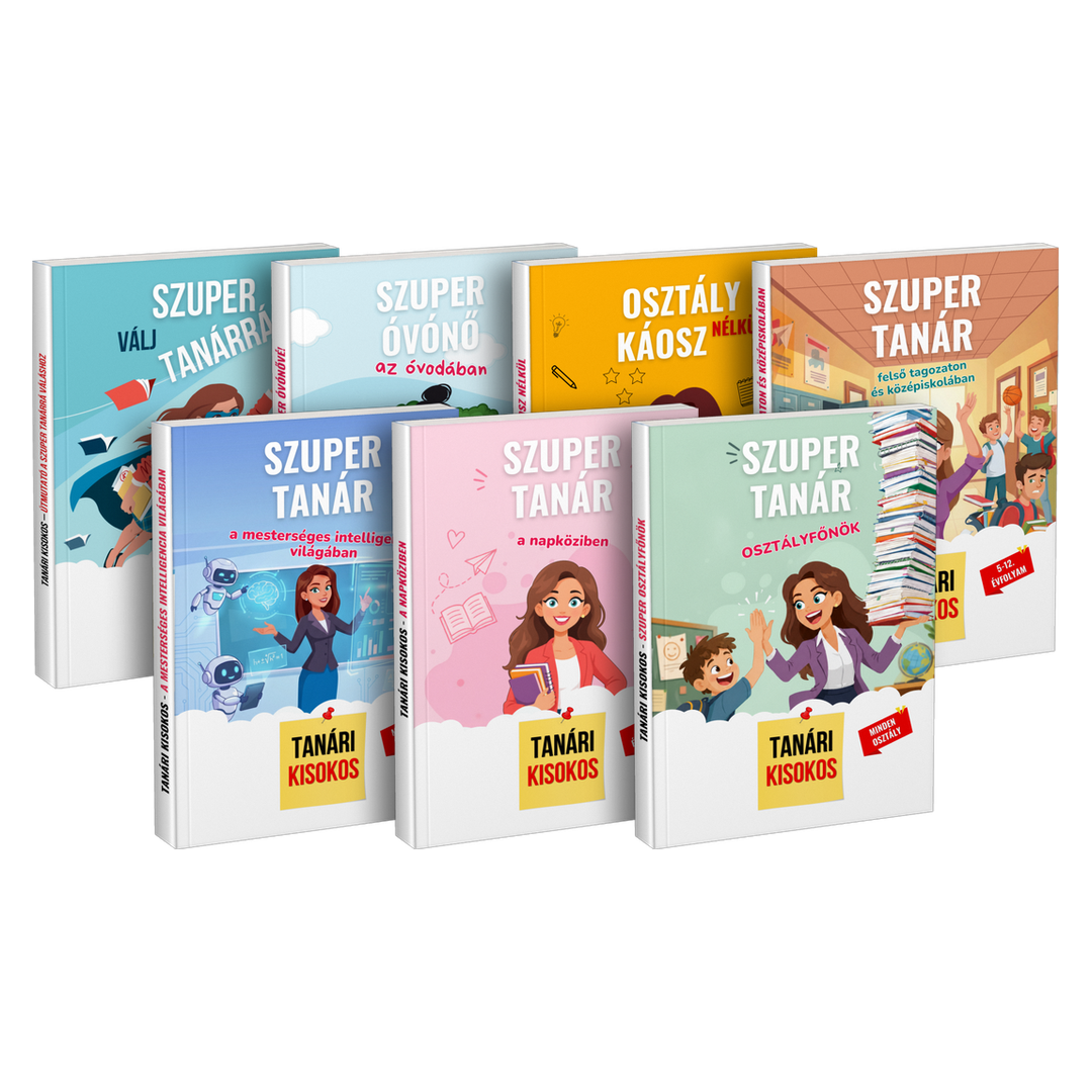Csomag: Tanári kisokos – a teljes, 7 kötetes sorozat