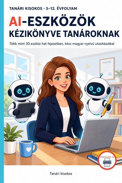 AI-eszközök kézikönyve tanároknak — borító