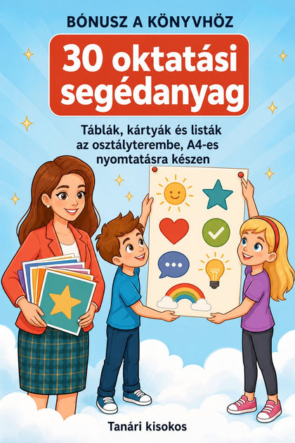30 oktatási segédanyag — borító